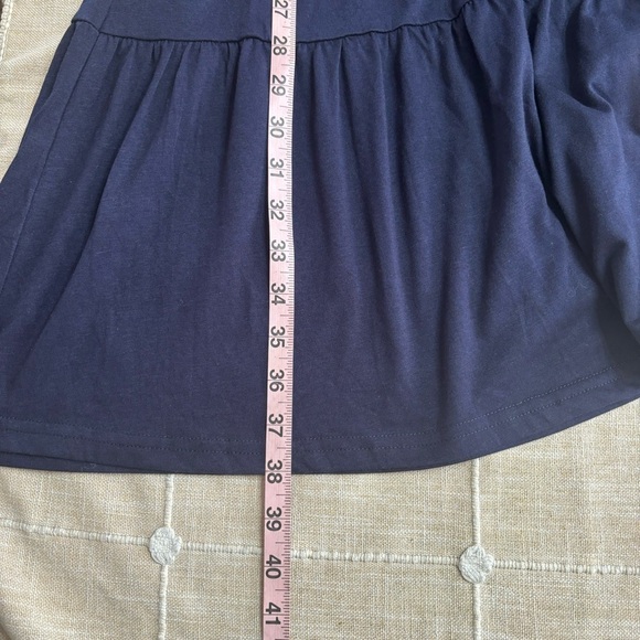 Casual Tiered Dress with Pockets V Neck Ruffle Dress Size Large - Picture 12 of 12